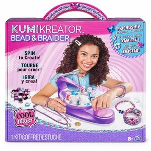 Cool Maker KumiKreator Bead & Braider Friendship Necklace and Bracelet Making